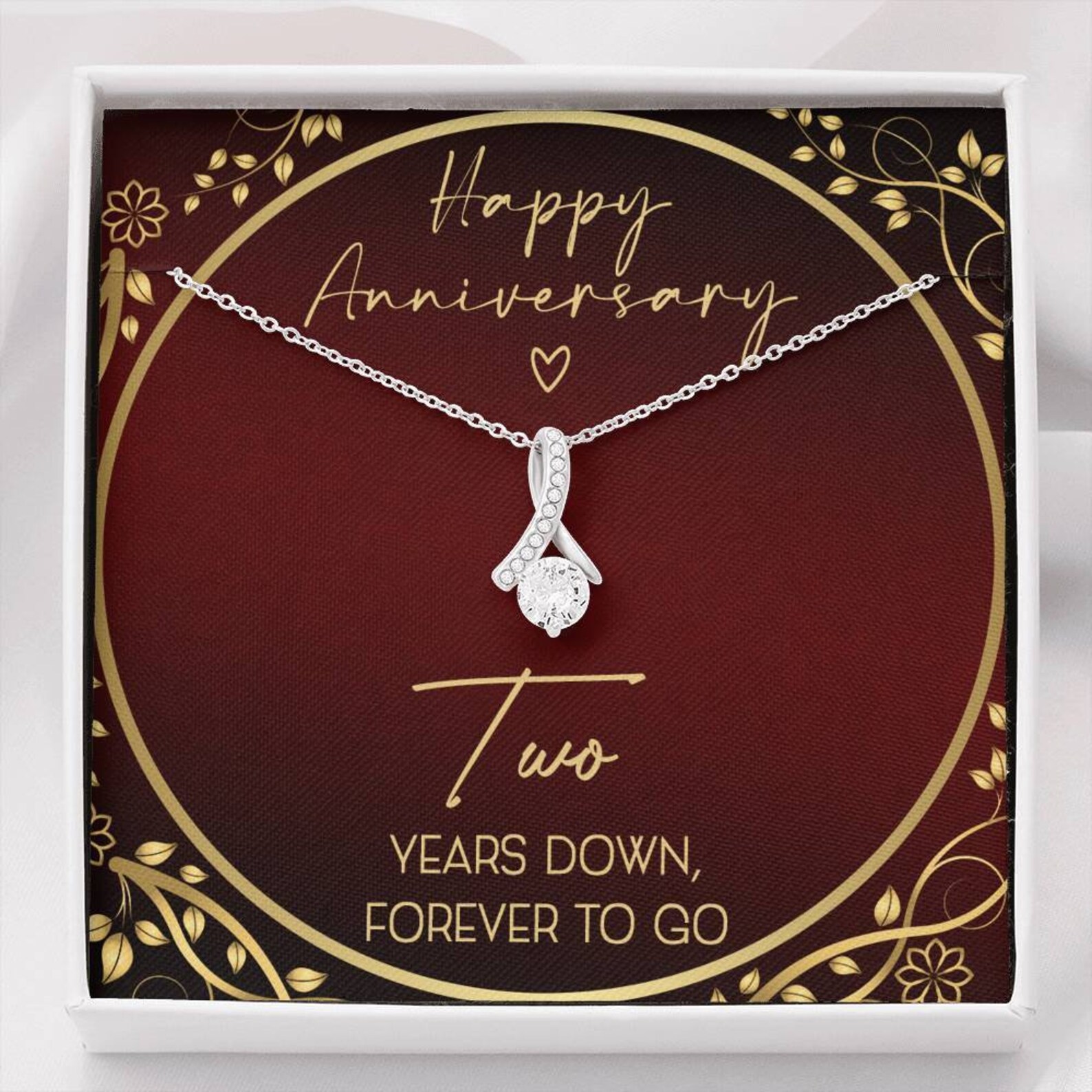 2 Years Anniversary Gift for Girlfriend Two Year Etsy UK