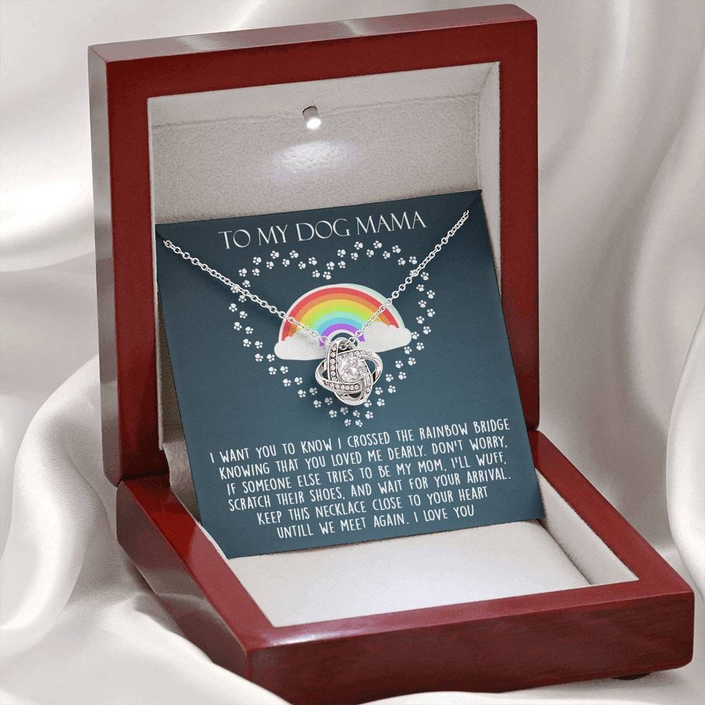 Loss of Dog Memorial Necklace Dog Loss Gifts Rainbow Bridge - Etsy