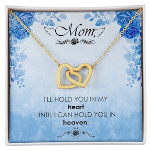 Mom Memorial Gift,Bereavement Necklace,Family Loss of Mother,Sympathy Gift Set,Remembrance Necklace Gift,Passed away mom,Grief Mom in Heaven