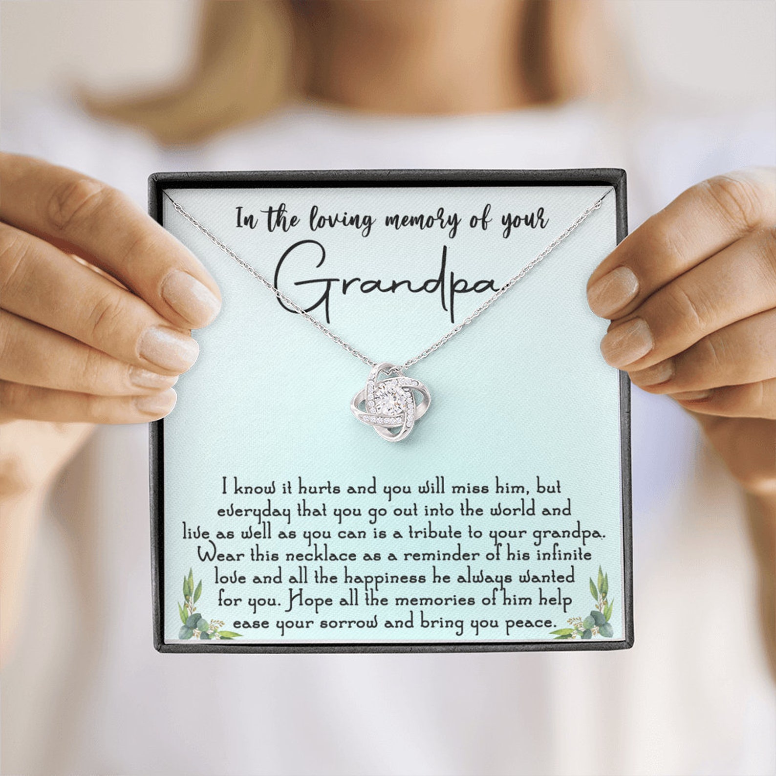 Grandpa Memorial Gift Bereavement Gift in Memory of Grandad Etsy New Zealand