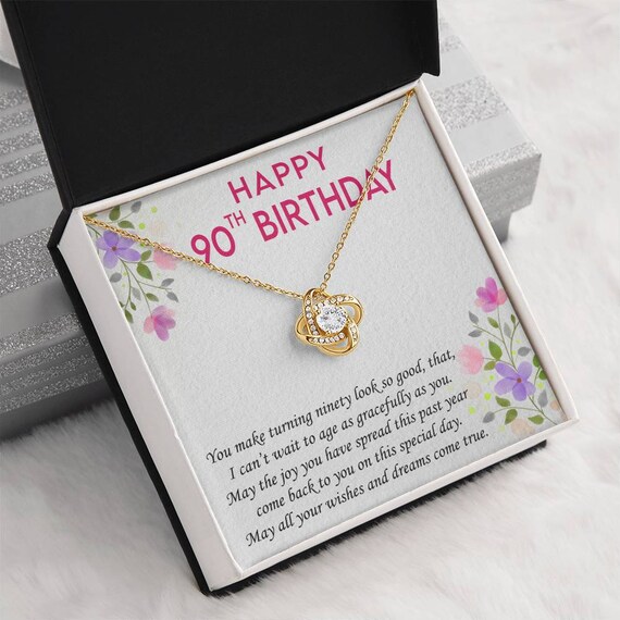 90th birthday best sale jewelry