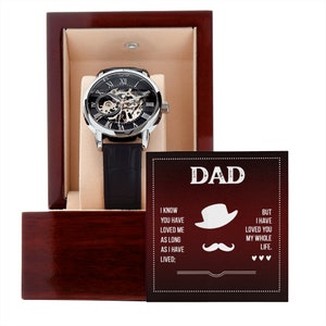 Vatertagsgeschenk für Papa, Armbanduhr für Papa, bestes Vatertagsgeschenk, Vatertagsgeschenk von Tochter, Vatertagsgeschenk von Sohn, Geburtstagsgeschenk für Papa