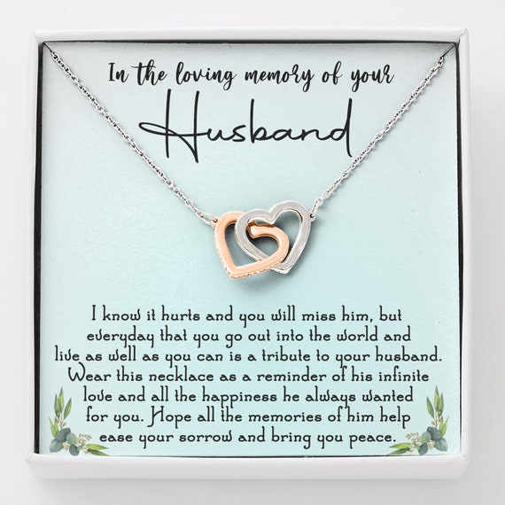 Husband Memorial Gift, Bereavement Gift, Family Loss of 