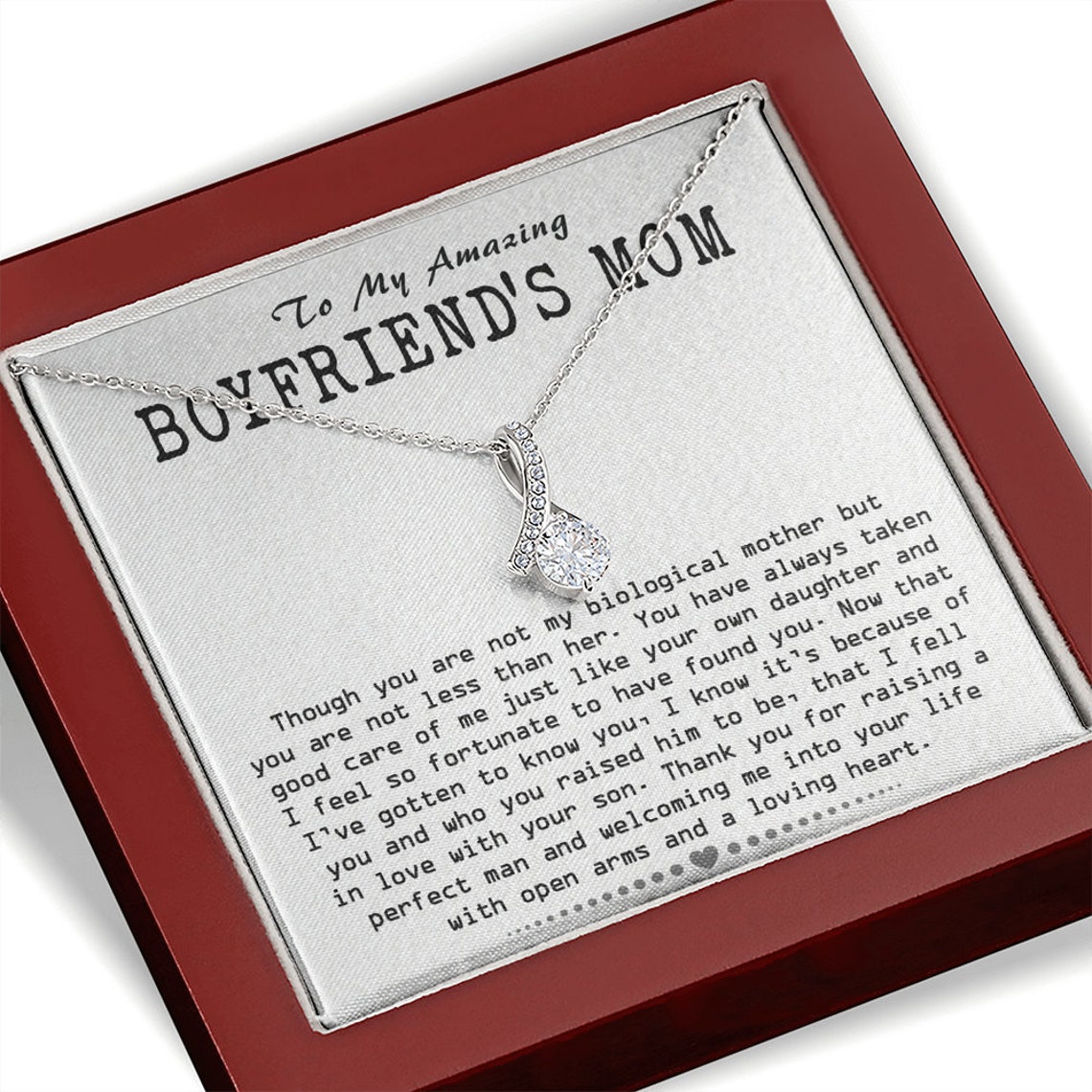 Gift for Boyfriends mom To my Boyfriend's Mom Future mom Etsy