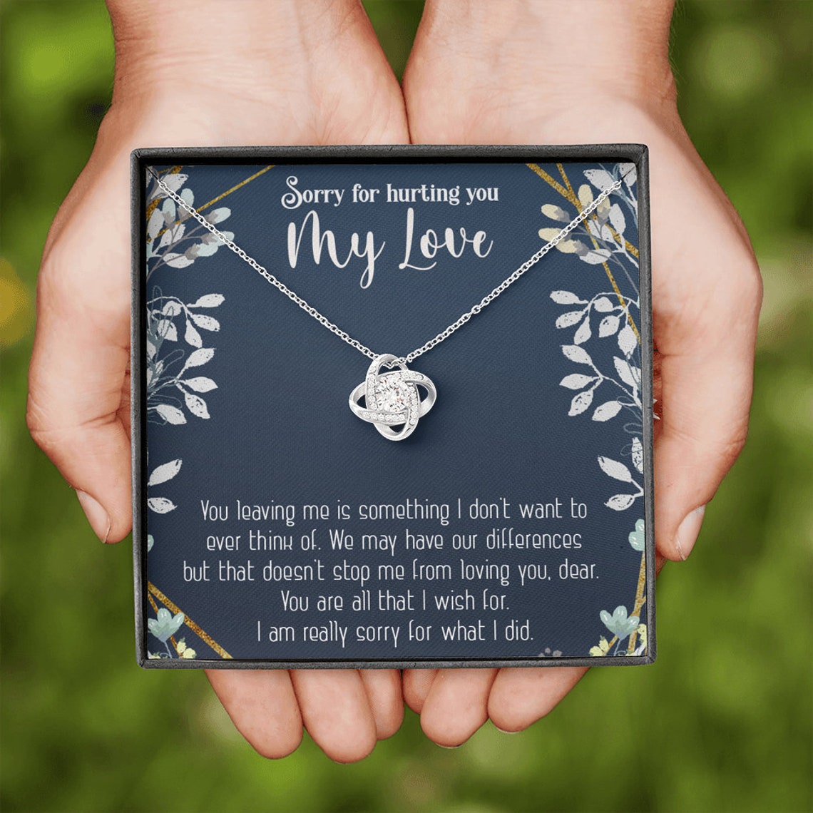 Best Apology Gift card for Her Gift I am sorry Etsy