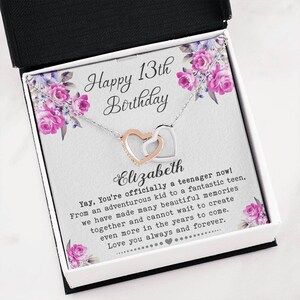 Personaliseer 13e verjaardagscadeau, officiële tiener, 13e verjaardag meisje, dertiende verjaardag, cadeau voor 13-jarige meisje geschenken, tiener verjaardagscadeau