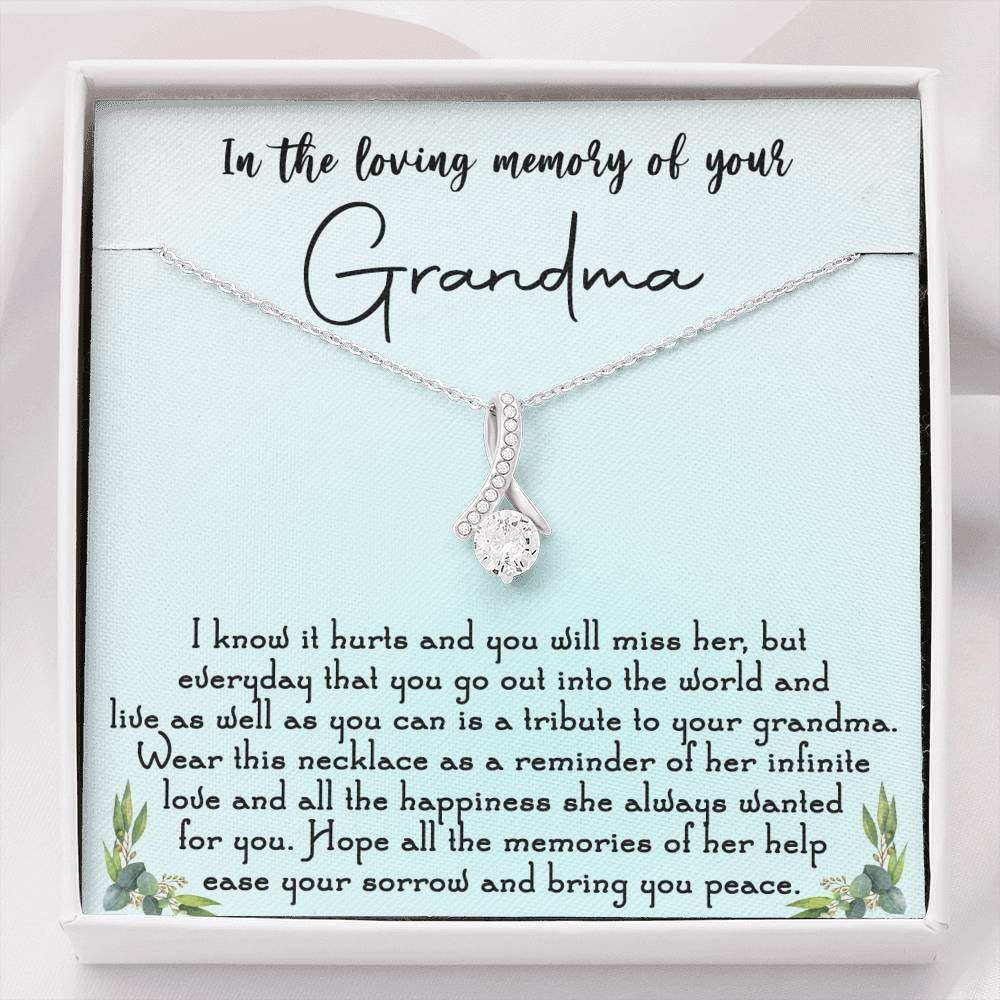 Loss of Grandma, in Memory of Grandma, Grandma Memorial,sympathy Gift ...