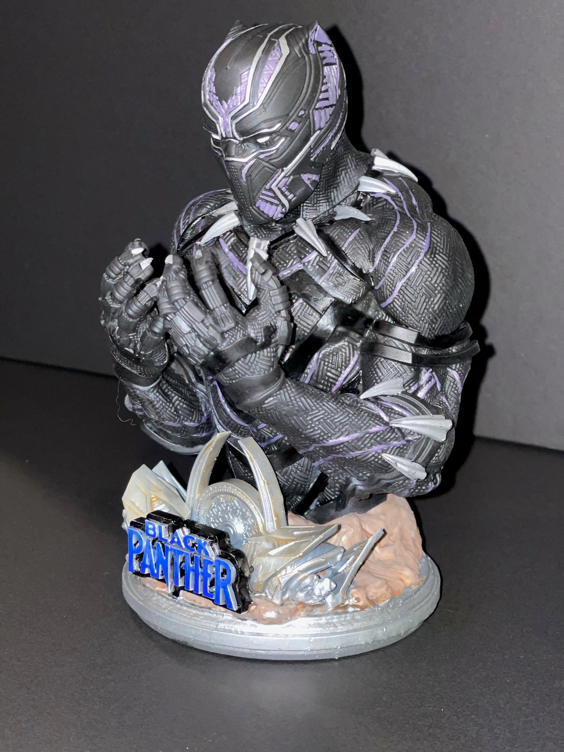 Black Panther Bust 7 Inch 3D Printed Figurine / 3D Printed - Etsy Canada