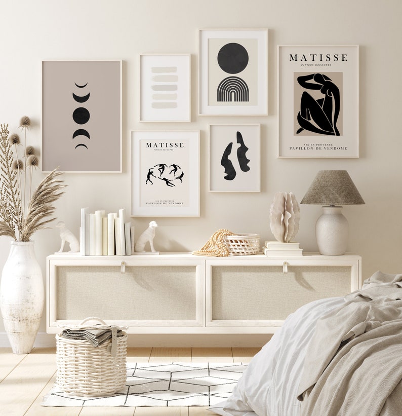 Gallery Wall Art Set 6 Print Ready Made Gallery Wall Etsy