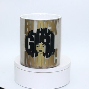 Black Girl Magic Farbwechsel 11 Unzen Keramikbecher