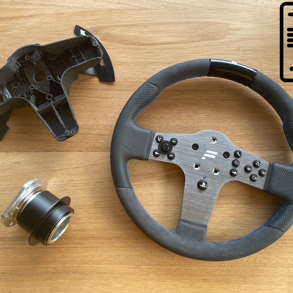 File Mod STL Fanatec P1 Quick Release (QR)