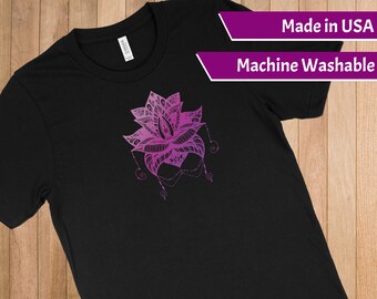 Spiritual Unisex Shirt - Lotus - Spiritual Women Shirt, Lotus Flower Shirt, Spiritual TShirt, Meditation Shirt, New Age Shirt, Pagan Shirt
