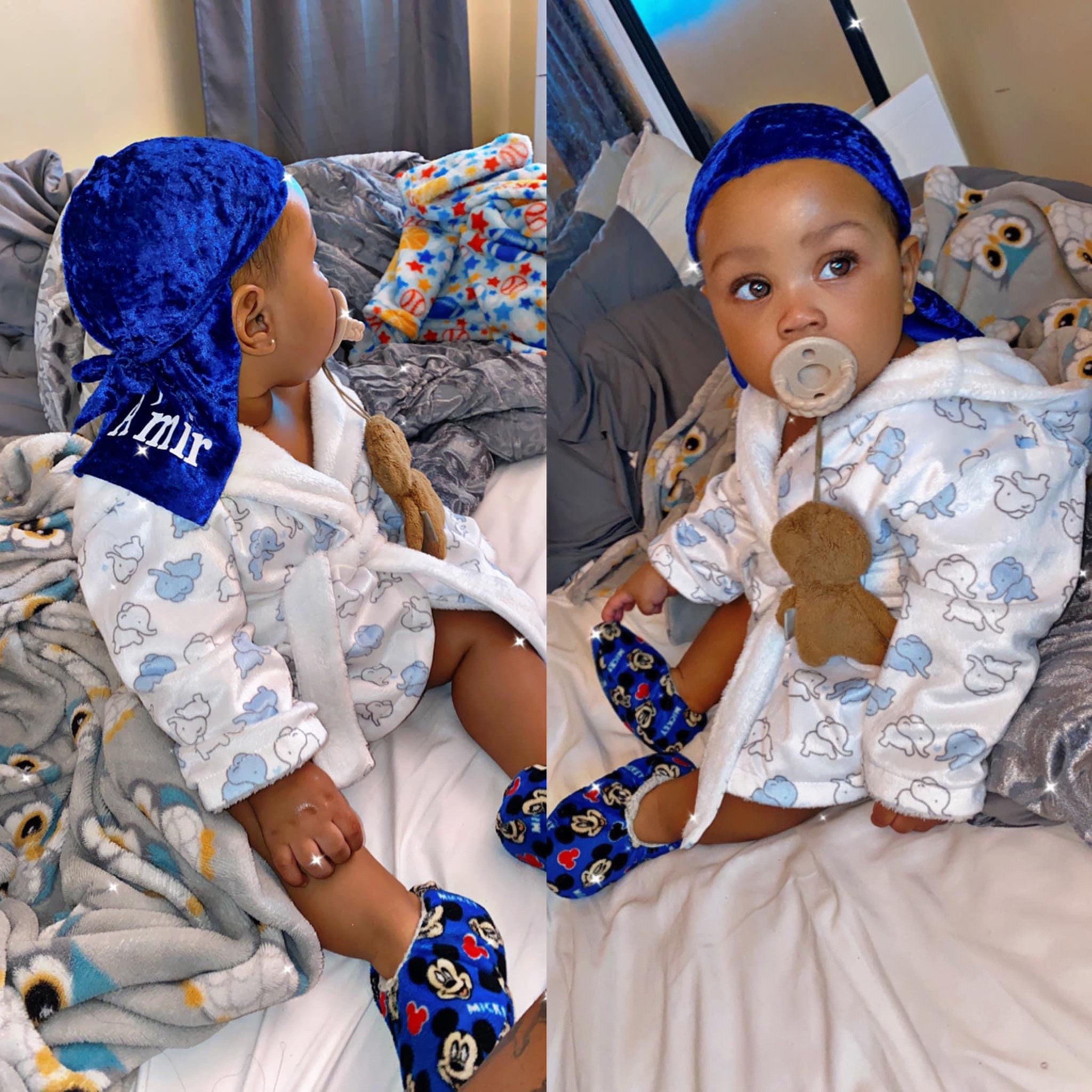 Baby Durag With name Etsy