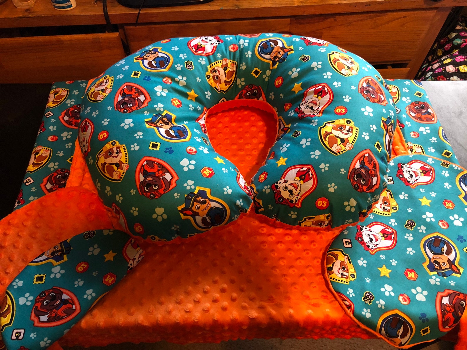Nursing pillow Set for Baby Boy. Disney character with soft Etsy