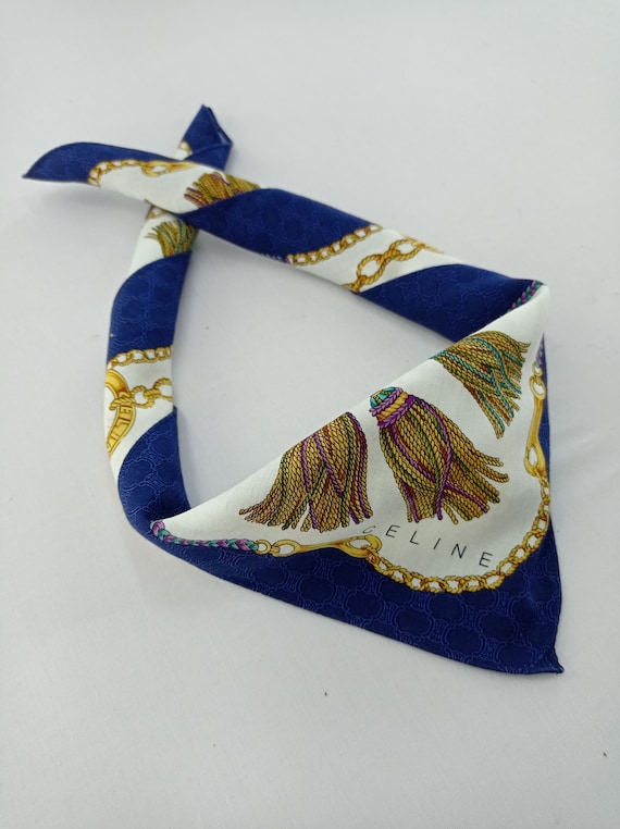 Celine Handkerchief Neckerchief Bandana Headband P