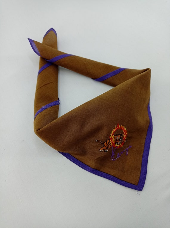 Kenzo Handkerchief Neckerchief Bandana Headband Pa