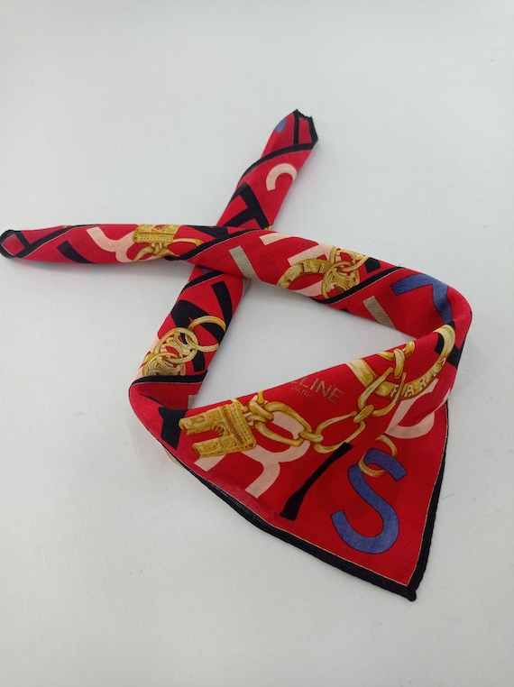 Celine Handkerchief Neckerchief Bandana Headband P