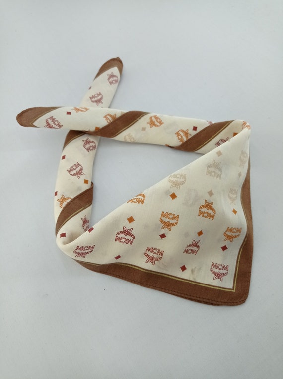 MCM Handkerchief Neckerchief Bandana Headband Pais