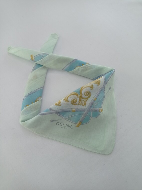 Celine Handkerchief Neckerchief Bandana Headband P