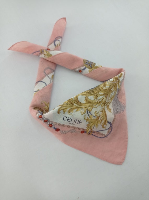 Celine Handkerchief Neckerchief Bandana Headband P