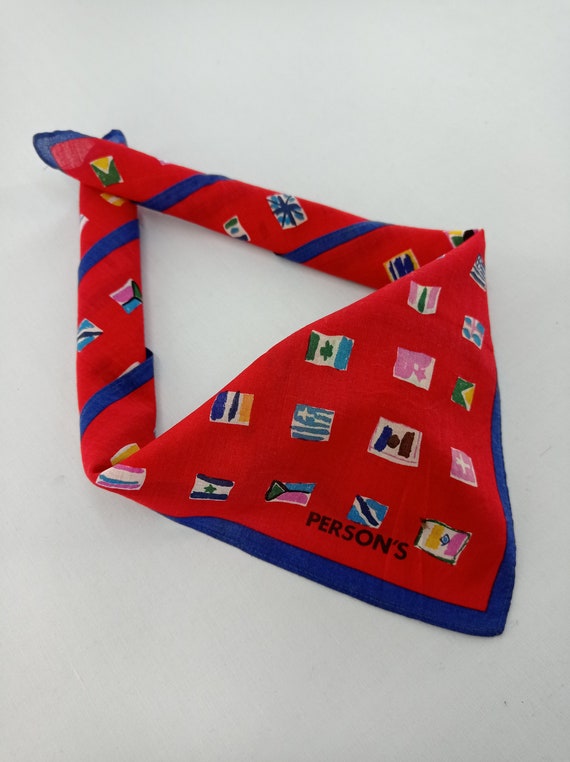 Persons Handkerchief Neckerchief Bandana Headband