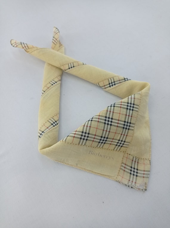 Burberry Handkerchief Neckerchief Bandana Headband