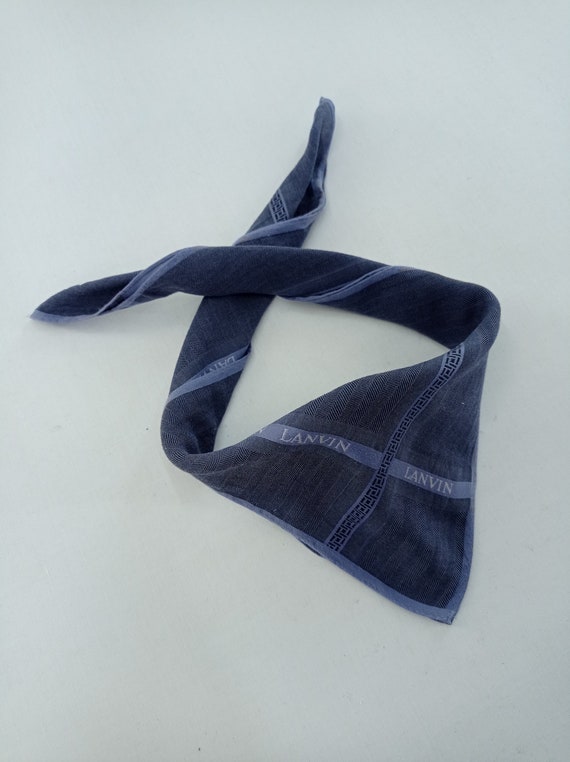 Lanvin Handkerchief Neckerchief Bandana Headband P