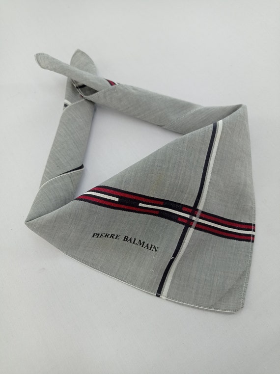 Pierre Balmain Handkerchief Neckerchief Bandana He