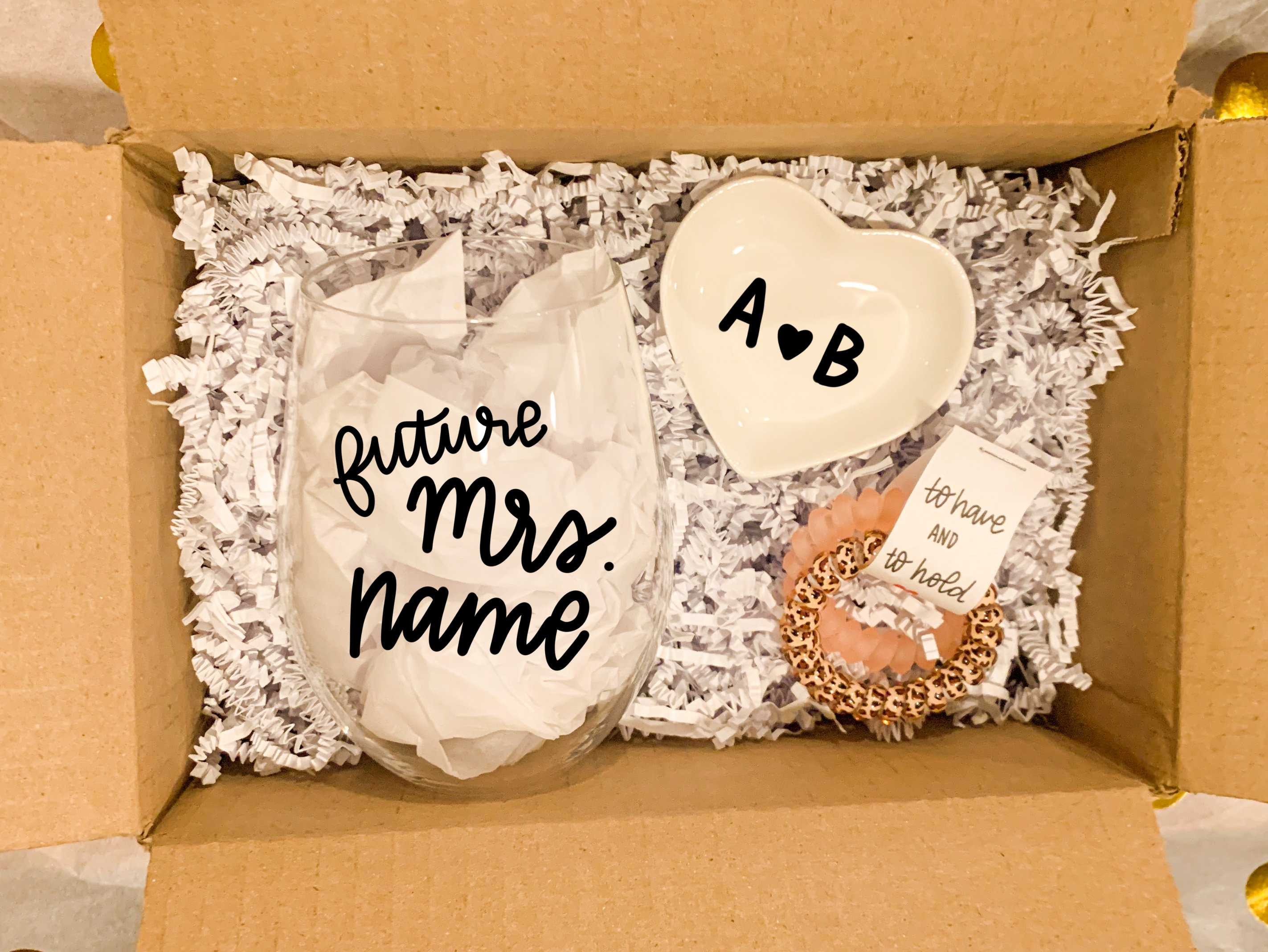 Engagement gift Personalized Customized Gift for her Gift Etsy