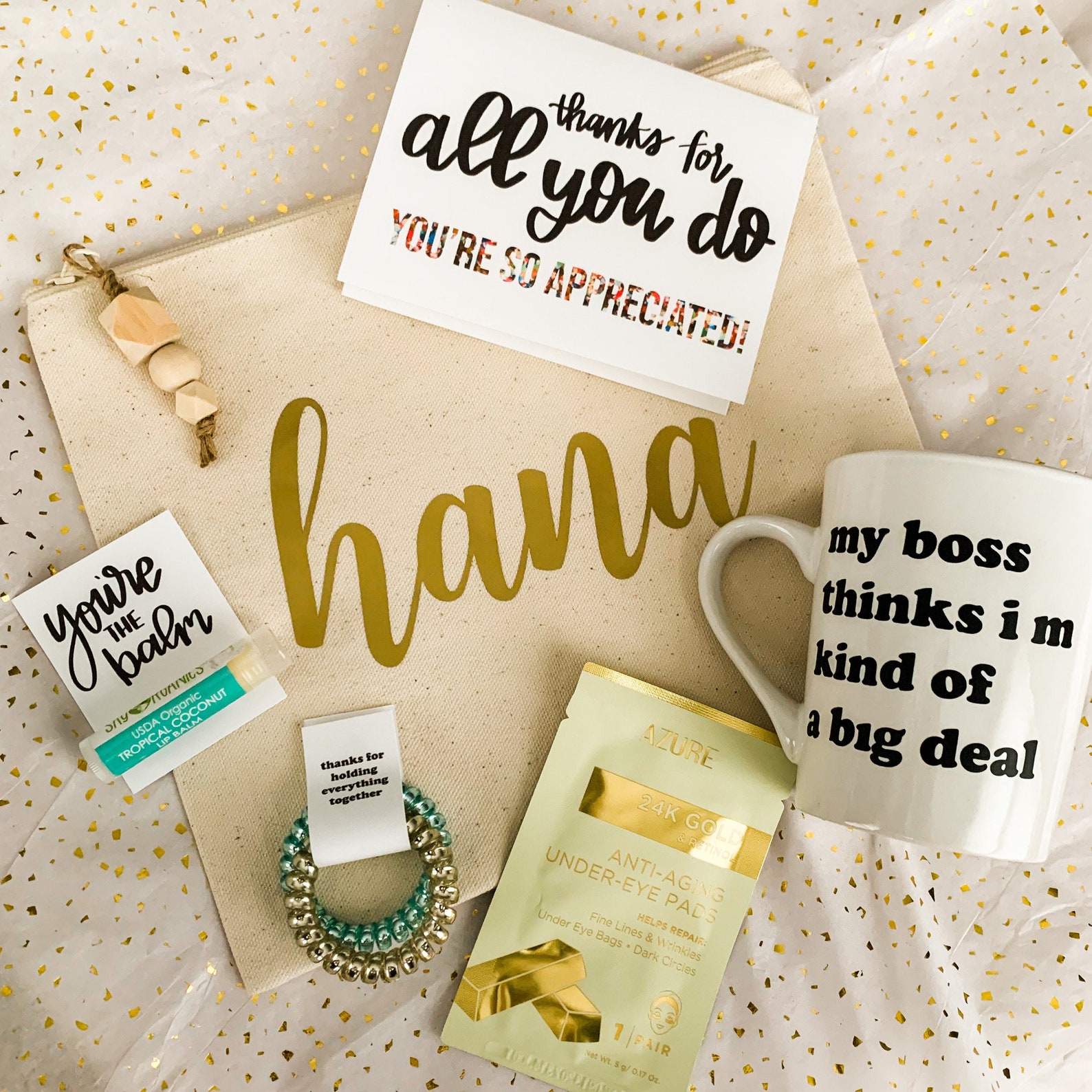 Employee Appreciation Gift Box Thank You Appreciation Gift Etsy