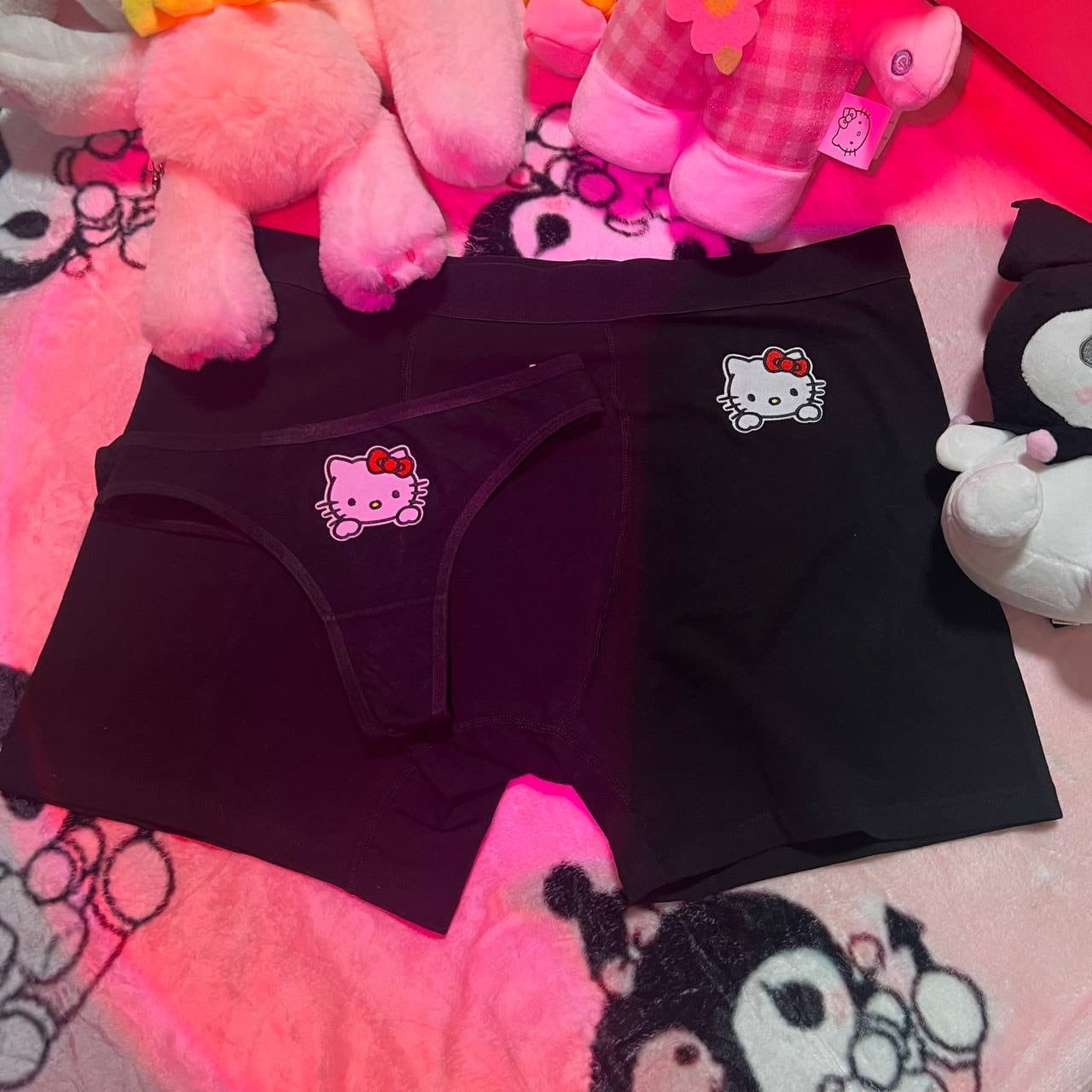 Hello Kitty Couple Matching Panties, Underwear, Boxers, Thongs, Love, Gift,  Custom, for Him, for Her, Boyfriend, Girlfriend, Relationship -   Australia