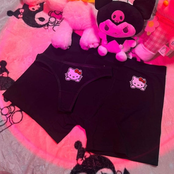 Hello Kitty Couple Matching Panties, Underwear, Boxers, Thongs