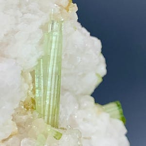 Tourmaline Crystal Cluster with Feldspar Base - Genuine Mineral Specimen - Natural Gemstone Collection - Rare Crystal Formation