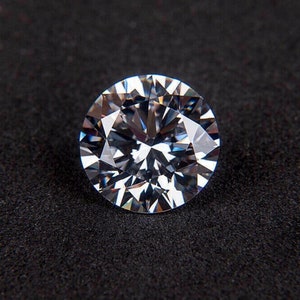 1.65 CT Oval Cut D Color Moissanite Gemstone
