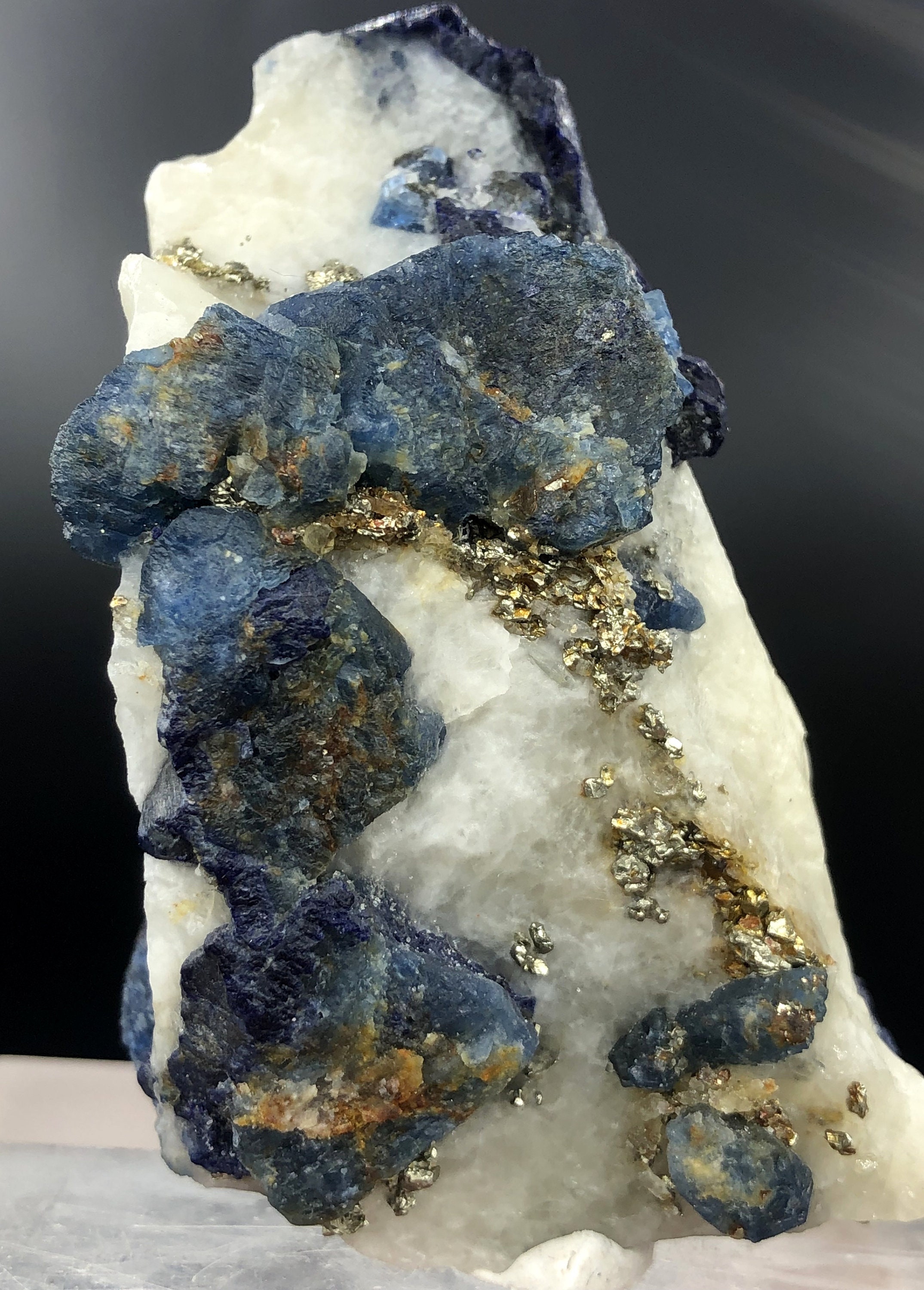 Lazurite Afghanite Pyrite Specimen, Afghanistan Origin (70 GM) - Etsy