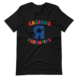 THE ESSENTIALS, Casino T-shirt, Poker Shirt, Gambling Clothing, Sports Bet Merchandise, Las Vegas, Short-Sleeve Unisex T-Shirt