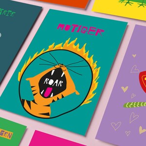 Affirmationskarten / Mutmachkarten / Ermutigungskarten / positive Affirmationen / Mantras für Kinder, Schulanfang