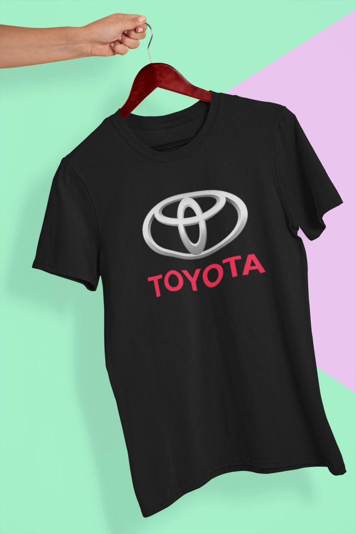 Unisex Toyota shirt Cotton vintage car tshirt Black and Etsy