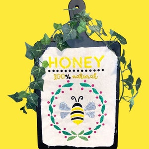 Diamond Art Honey Cutting Board Wall Hanging