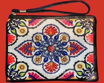 Diamond Art Fashion Wristlet