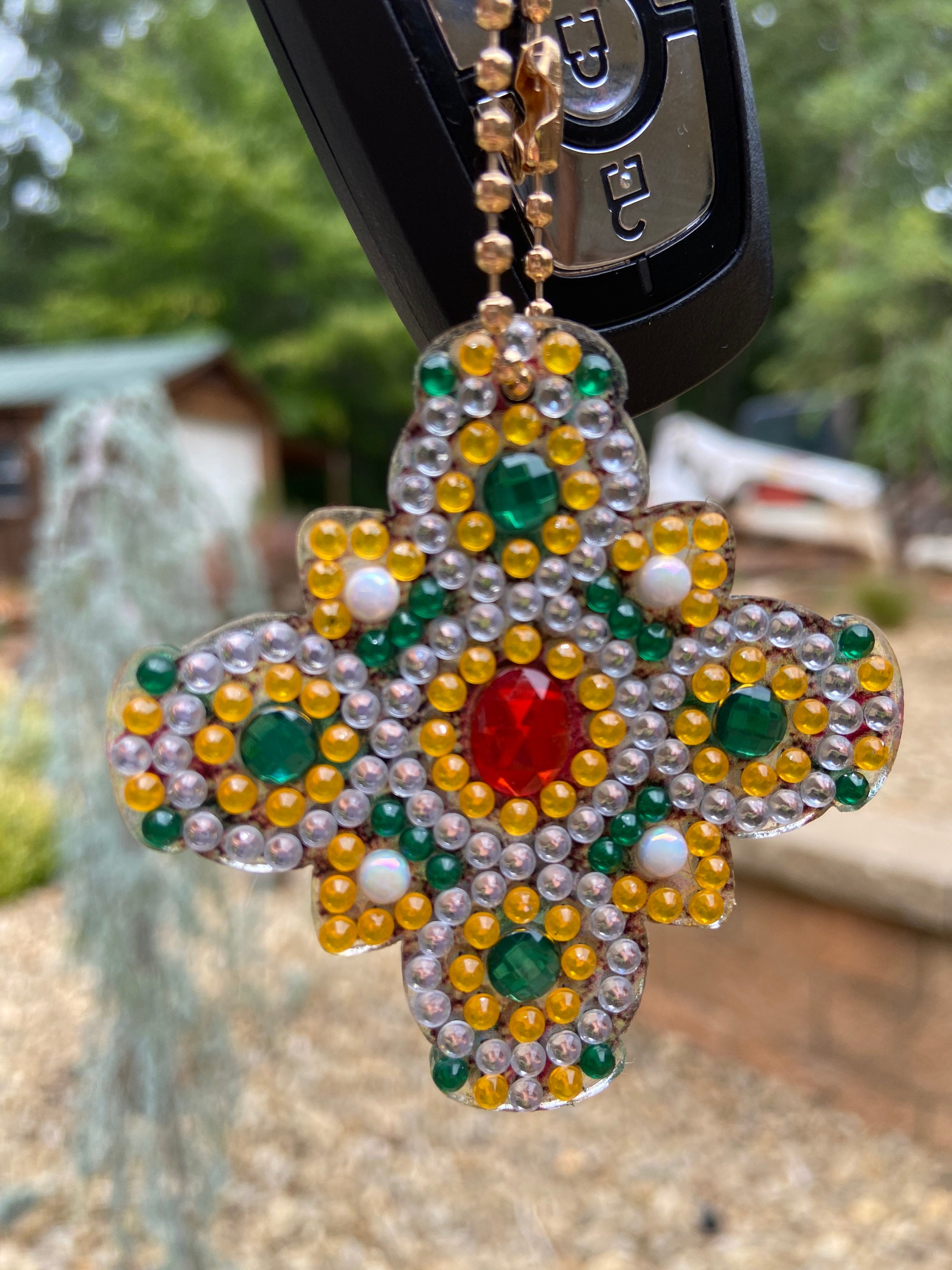 Diamond Art Mandala Keychain