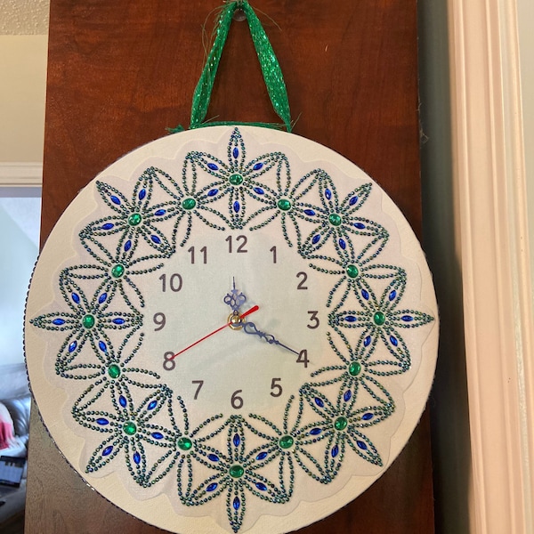Diamond Painting Clock Kits Etsy
