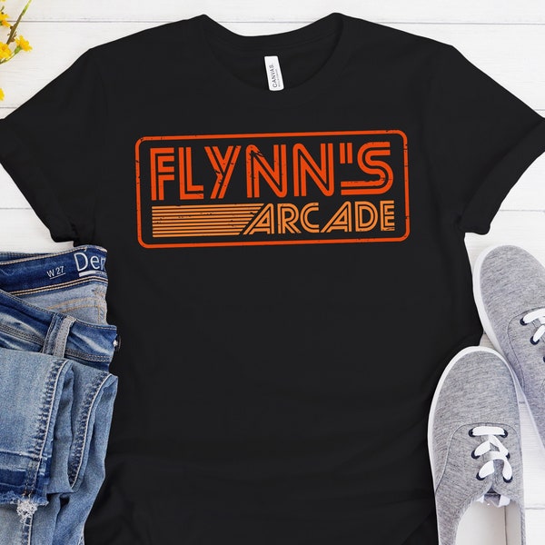 Flynns Arcade Shirt, Tron Shirt, Flynns Arcade T-shirt