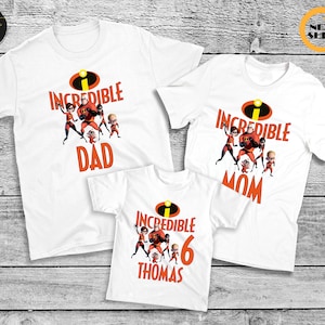 Incredible Family Birthday Shirts, Incredible Birthday Shirts, Incredible Party Shirts