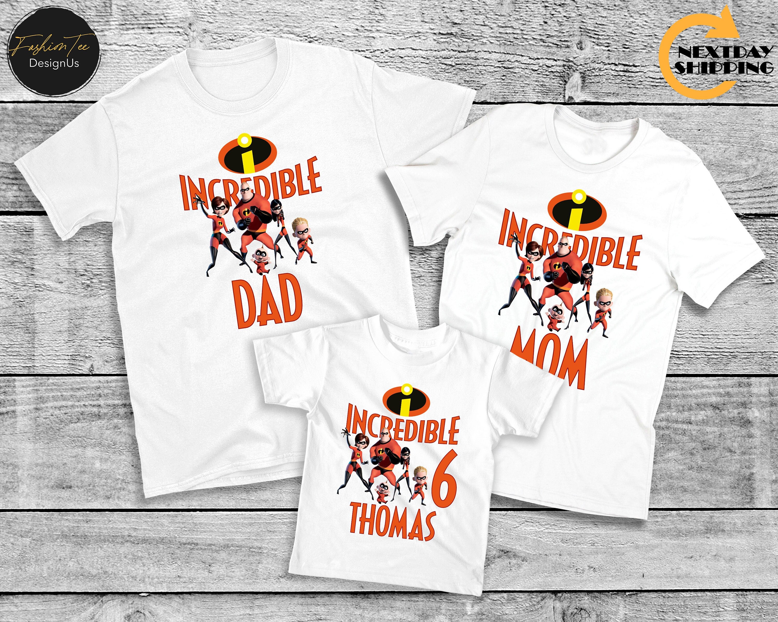 Incredibles Birthday Shirt