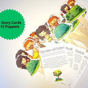 Bible Story Cards and Puppets