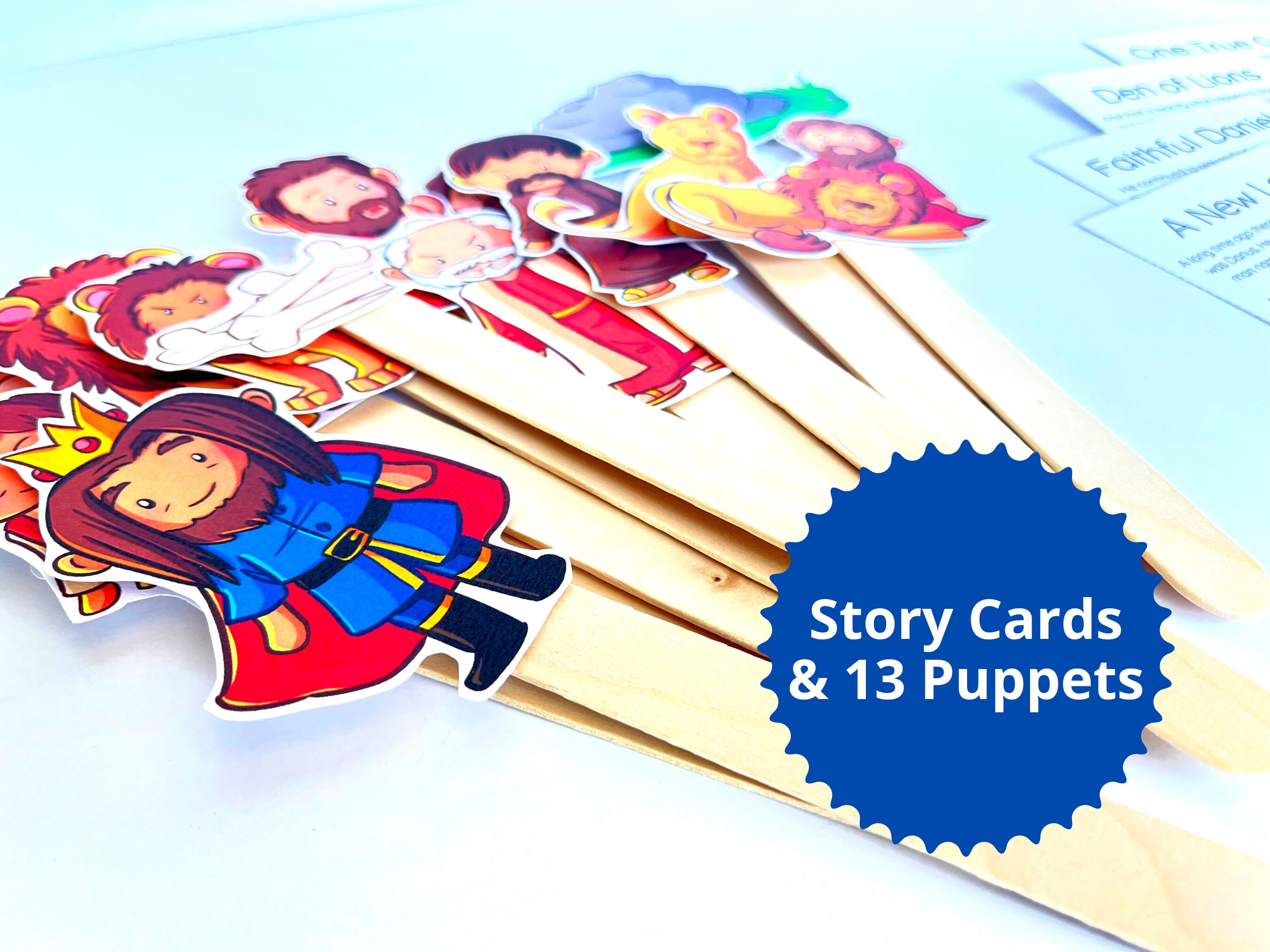 Daniel and the Lions Den Story of Daniel and the Lions Den Printable ...