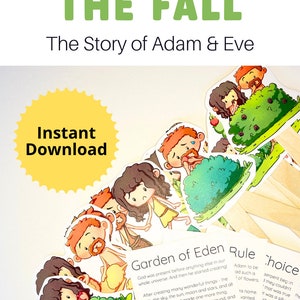 Adam and Eve Lesson Bible Activity