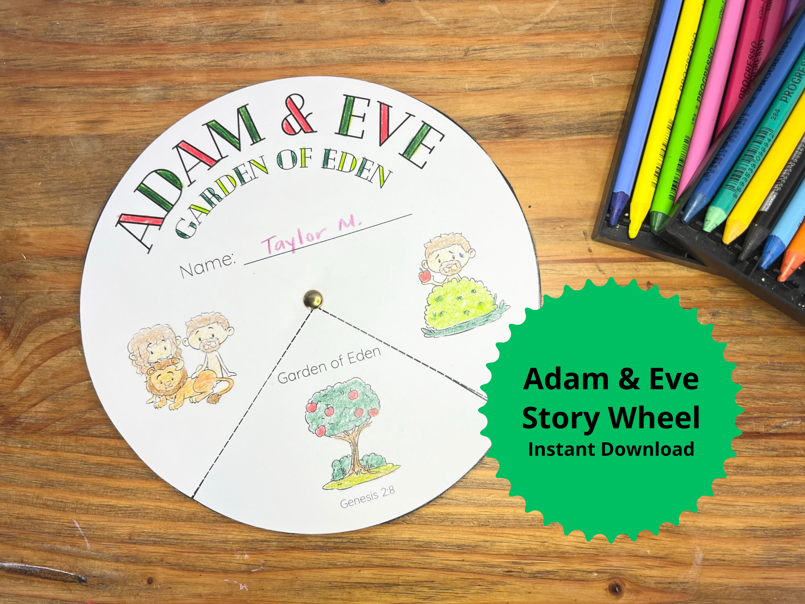Adam And Eve Craft Sunday School Activity Garden Of Eden Story Wheel adam-and-eve-craft-sunday-school-activity-garden-of-eden-story-wheel