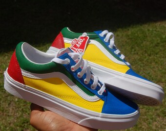 yellow pastel vans